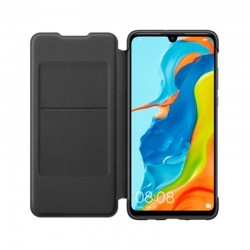 Θήκη για Huawei P30 Lite Wallet Cover Black Θήκη για Huawei P30 Lite Wallet Cover Black