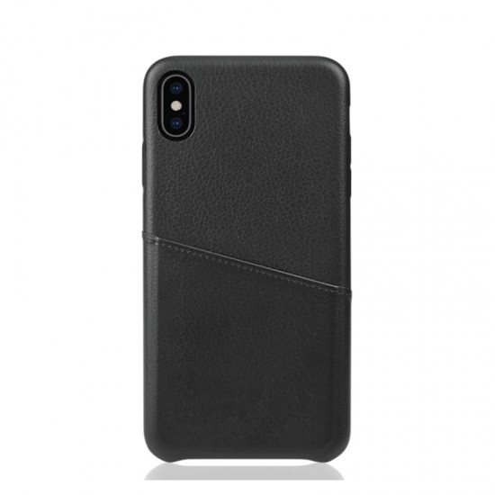 Θήκη για iPhone XS Max Vivid Pocket Leather Case Black