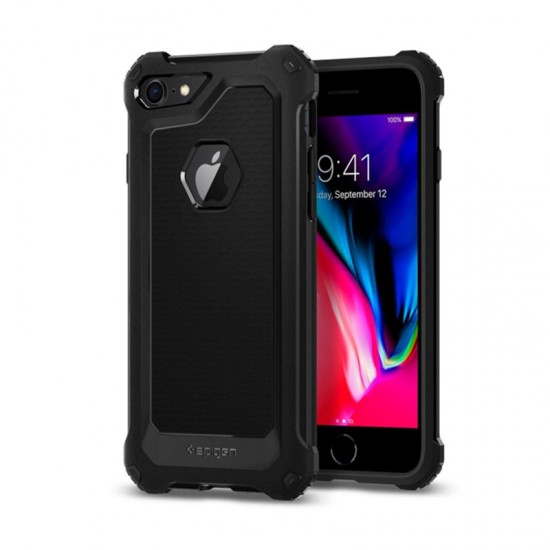 Θήκη για  iPhone 7/8/SE Spigen Case Rugged Armor Black