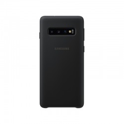 Θήκη για Samsung S10 + Silicone Cover Black Θήκη για Samsung S10 + Silicone Cover Black