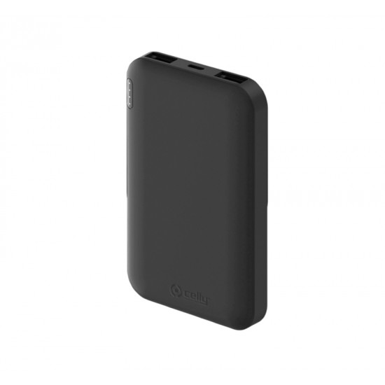 Powerbank Celly Energy 5000mAh Μαύρο