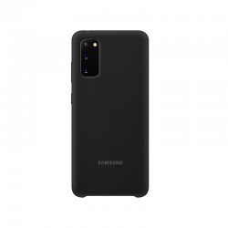 Θήκη Samsung S20 Silicone Black Θήκη Samsung S20 Silicone Black