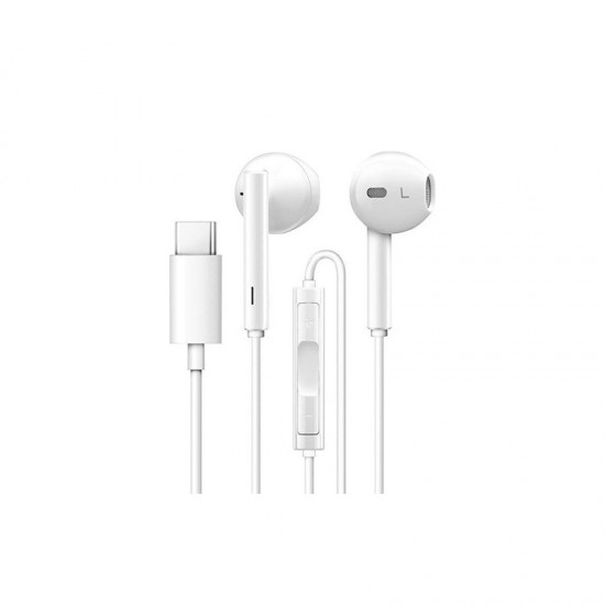 Ακουστικά Handsfree Original Huawei CM33 Type-C White - Blister