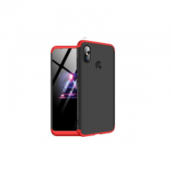 Θήκη Xiaomi Mi 8 GKK 360 protection front and back full body - Black-Red Θήκη Xiaomi Mi 8 GKK 360 protection front and back full body - Black-Red