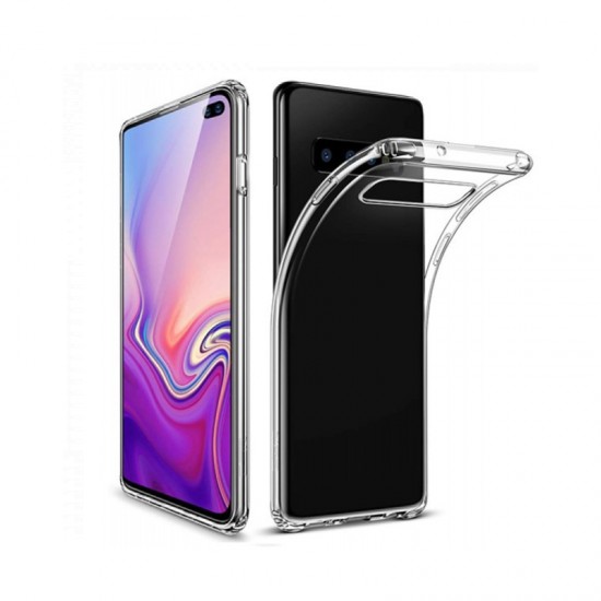 Θήκη για Samsung Galaxy S10 PLUS Oem Ultra slim/πολύ λεπτή 0.3mm Tpu - Clear