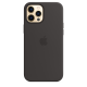 Θήκη iPhone 12 Pro  Max with MagSafe Black Apple Silicone Case