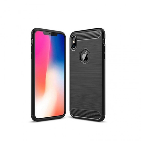 Θήκη για iphone Xs Max Forcell carbon - Black