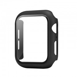 Μαύρο Full Screen Case & Tempered Glass for Apple Watch 6/SE/5/4, 40'' Μαύρο Full Screen Case & Tempered Glass for Apple Watch 6/SE/5/4, 40''