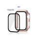 Ροζ Χρυσό Full  Protector Case & Tempered Glass for Apple Watch 6/SE/5/4, 44''