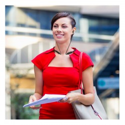 Ακουστικά Bluetooth Air Neck Band Μαύρο Celly Ακουστικά Bluetooth Air Neck Band Μαύρο Celly