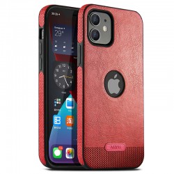 Θήκη δερμάτινη για iphone 11 Κόκκινη