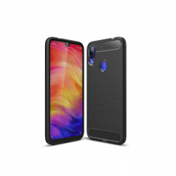 Θήκη για Xiaomi Redmi Note 7 OEM Carbon Fiber Brushed - Black Θήκη για Xiaomi Redmi Note 7 OEM Carbon Fiber Brushed - Black
