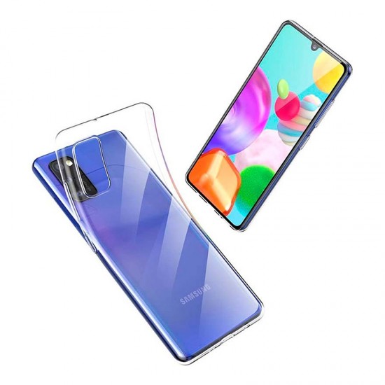 Θήκη για OEM TPU Samsung Galaxy A41 Transparent