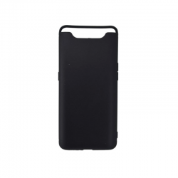 Θήκη για Samsung Galaxy A80 A805 Oem Back cover soft matte tpu - Black