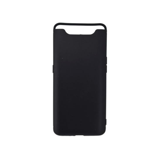 Θήκη για Samsung Galaxy A80 A805 Oem Back cover soft matte tpu - Black