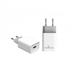 POWERTECH Φορτιστής τοίχου PT-761, 1x USB, 2.1A, λευκός