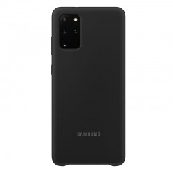 Θήκη για Samsung S20 Plus Silicone Cover Black Θήκη για Samsung S20 Plus Silicone Cover Black