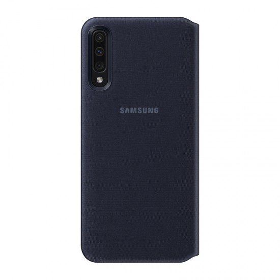 Θήκη για Samsung Flip Wallet Cover Galaxy A50 Μαύρο