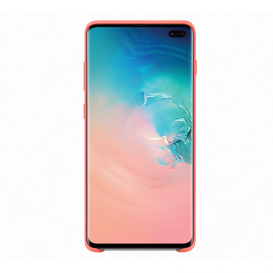 Θήκη για Samsung Silicone Cover S10Plus Berry Pink