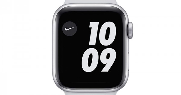 Apple Watch Nike Series 6 GPS 44mm Silver Aluminium Case with