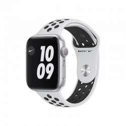 Apple Watch Nike Series 6 GPS 44mm Silver Aluminium Case with Pure Platinum/Black Nike Sport Band Apple Watch Nike Series 6 GPS 44mm Silver Aluminium Case with Pure Platinum/Black Nike Sport Band