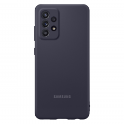 Θήκη για Samsung Galaxy A52  Silicone Cover Black