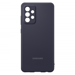 Θήκη για Samsung Galaxy A52  Silicone Cover Black