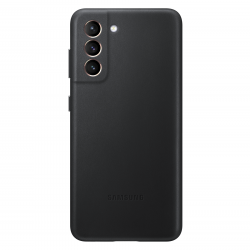 Samsung Leather Cover Galaxy S21 Plus Black