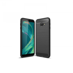 Θήκη για Samsung Galaxy J4 Plus (J415) 2018 OEM Carbon Fiber Brushed - Black