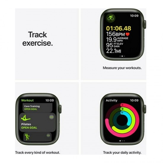 Apple Watch Series 7 Aluminium 45mm (Green)