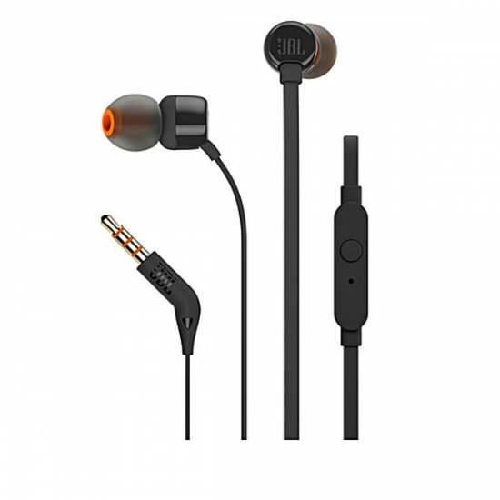 Ακουστικά ενσύρματα JBL Handsfree T110 Black