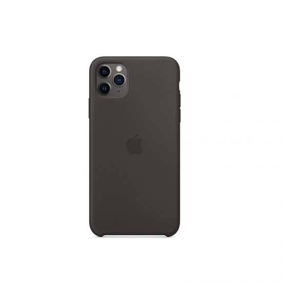 Θήκη iPhone 11 Pro Max Black Apple Silicone