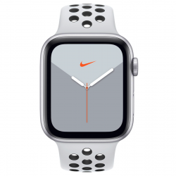 Apple Watch Nike SE GPS 44mm Silver Aluminium Case with Pure Platinum/Black Nike Sport Band