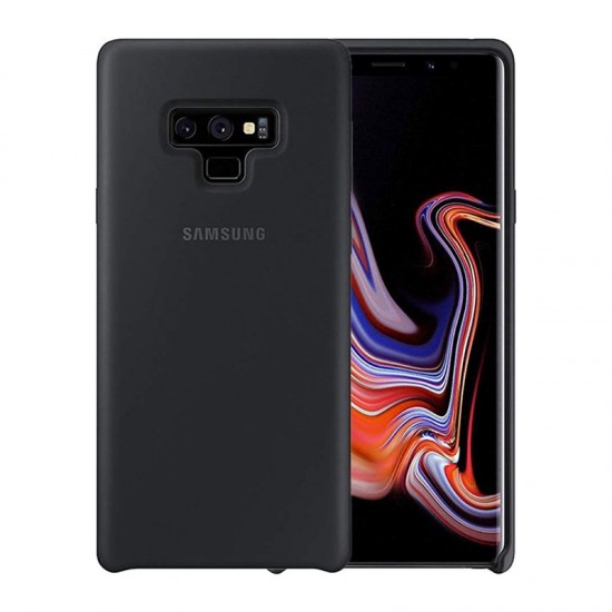 Θήκη Samsung  Note 9 Silicone Cover Black