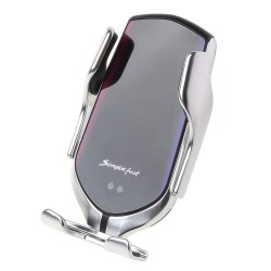 Έξυπνος Ασύρματος Φορτιστής με Αυτόματο Κλιπ - Smart Sensor R2 - 15W - Silver Έξυπνος Ασύρματος Φορτιστής με Αυτόματο Κλιπ - Smart Sensor R2 - 15W - Silver