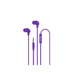 Ακουστικά Celly Up Stereo 3.5mm Flat Cable Purple