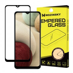 Τζαμάκι για Samsung Galaxy A21S - Black Wozinsky 5D Full cover/case Friendly, Full glue Tempered glass 0.3mm 9H